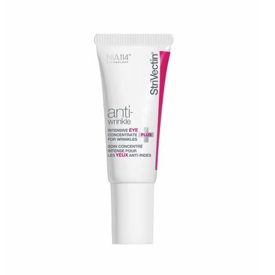 StriVectin Anti-Wrinkle Intensive Eye Cream Concentrate for Wrinkles PLUS, Targets Crow&#39;s Feet, Firmness, Puffiness &amp; Dark Circles,White, 0.25 Fl oz (Pack of 1)