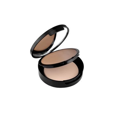 Radiant Professional Velvet Finish Cream Powder Makeup SPF 15 - Cream Foundation Makeup with Natural Looking Matte Finish - Water Resistant - Moisturizing - SPF 15 - Light Beige (02)