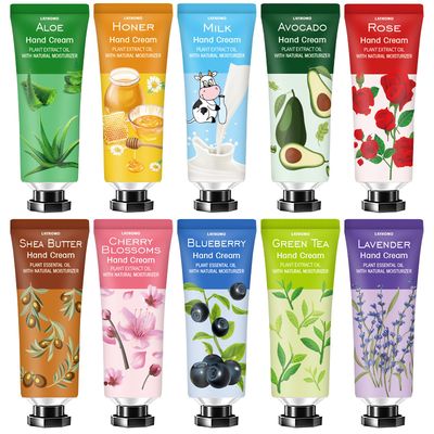 Layhomo 10 Pack Hand Cream Valentines Day Gifts for Her Girls Wife Mom Grandma,Valentine Gifts for Women,Stocking Stuffers for Teen Girls,Moisturizing Hand Cream for Dry Hands