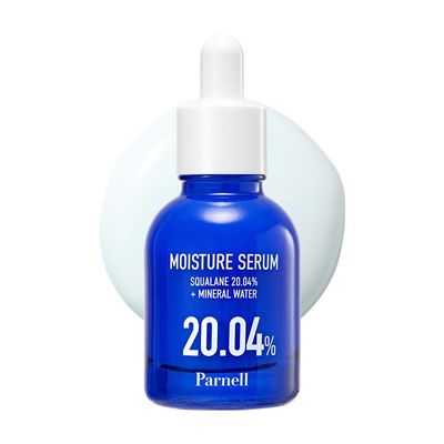 Parnell Squalane 20.04% | 30ml / 1.01 fl.oz. | Mineral Water Moisture Serum, hydrating serum for face, skin barrier serum, korean skin care, korean beauty