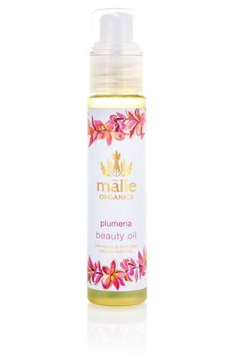 Malie Organics&#39; Plumeria All Natural Organic Therapeutic Botanical Beauty Oil, Moisturization &amp; Nourishment for any skin type.