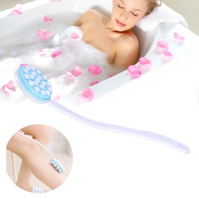 Lotion Applicators for Back, Collapsible Self Cream Back Lotion Applicator Sunscreen Self Tanner Body Leg Bath Brush Massager Massaging Tool