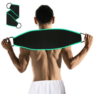 KICKLEEN Exfoliating Back Scrubber, Back Exfoliator Body Scrub Towel, Body Exfoliator Scrub Tool with Handles, Bath &amp; Shower Back Scrub - Skin Care for Women &amp; Men, Back Washer to Deep Clean Your Skin