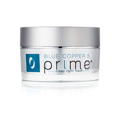 Osmotics Blue Copper 5 Prime Sleep Tight Mask 1.7oz - Visibly Tighter, Lifted, &amp; Hydrated Skin, Targeting Signs of Aging, Plumping Fine Lines, and Promoting a Healthy, Radiant Glow for All Skin Types