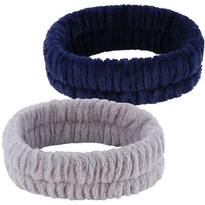 YGQQOY Spa Headband, Makeup Headband for Washing Face, Skincare Headbands for Girls Women, Soft Facial Makeup Head Band