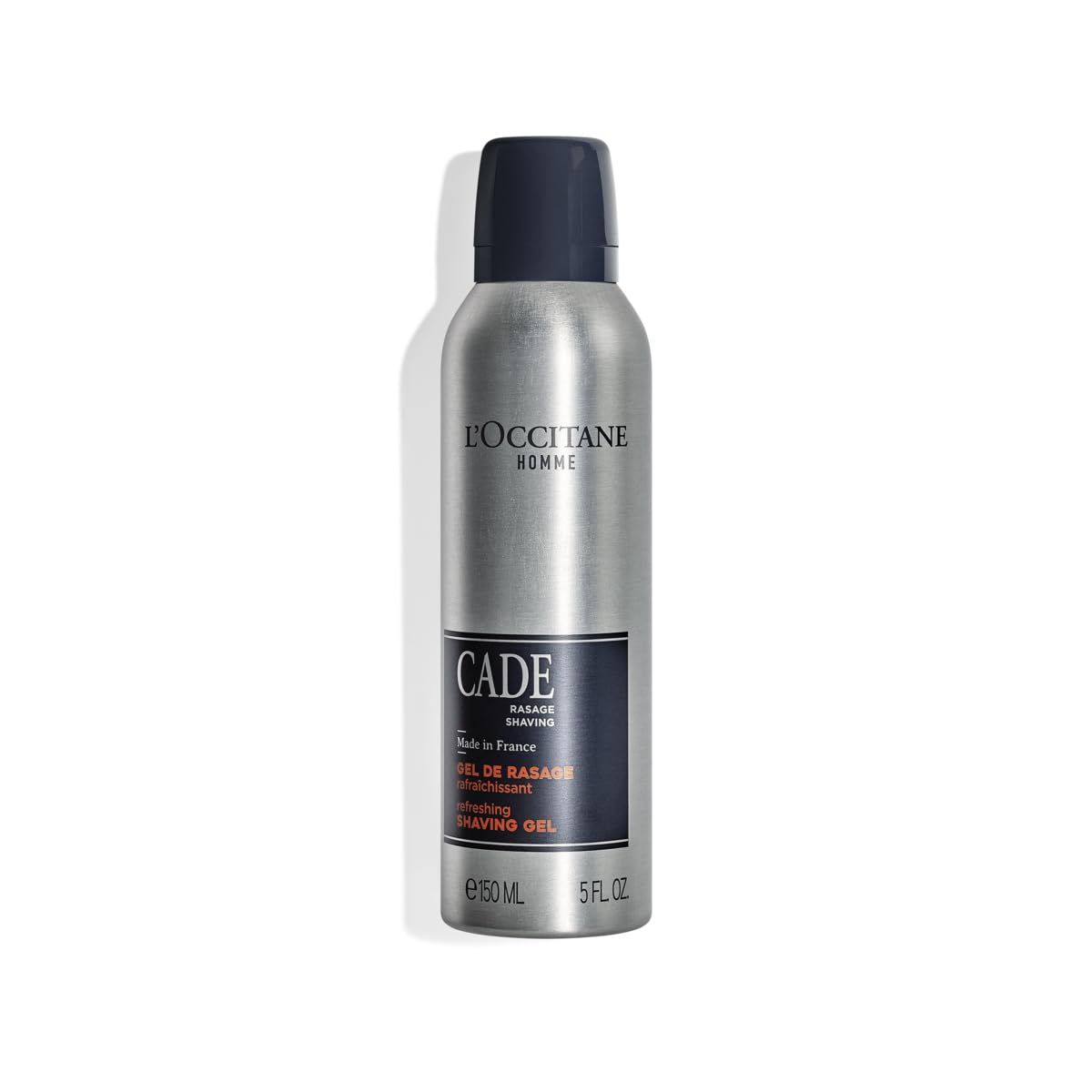 LOCCITANE Cade Mens Refreshing Shaving Gel for Normal to Oily Skin, 5 fl. oz.