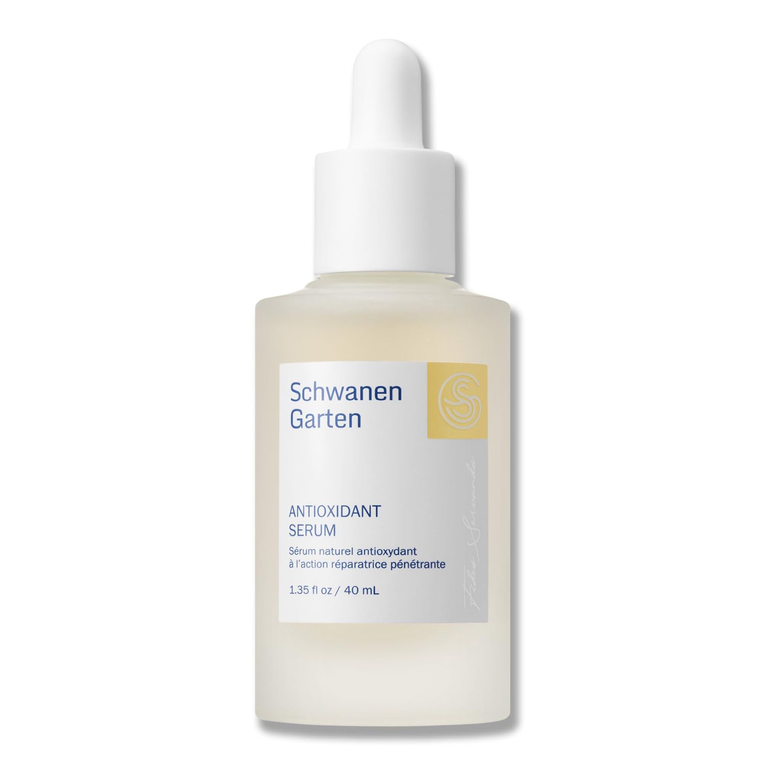 Schwanen Garten Antioxidant Serum for Glow Skin, Hydrating, Soothing, Centella Asiatica, Korean Skin Care 1.35oz / 40ml