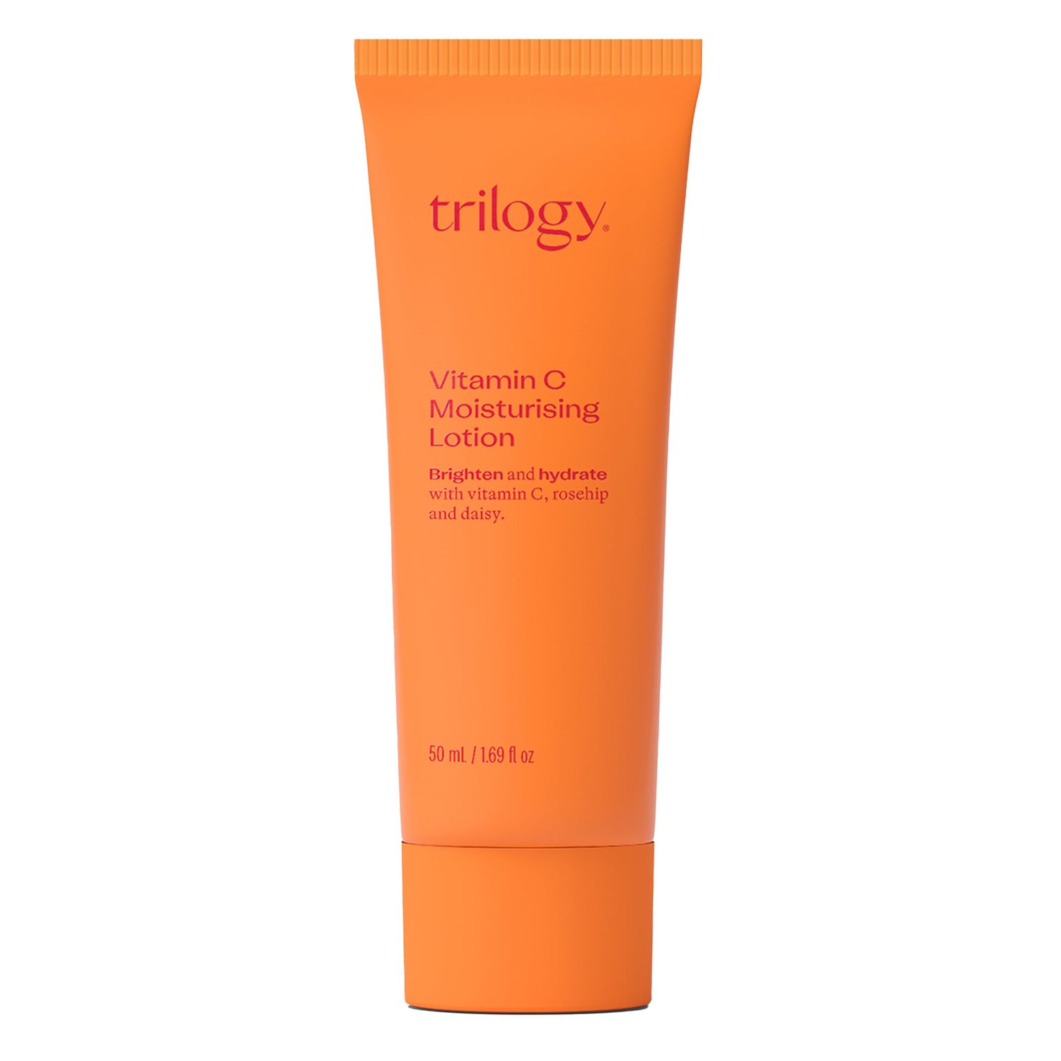 Trilogy Vitamin C Moisturising Lotion, Brightens &amp; Reduces Fine Lines With Daisy Extract &amp; Rosehip Seed Oil, 1.69 fl oz