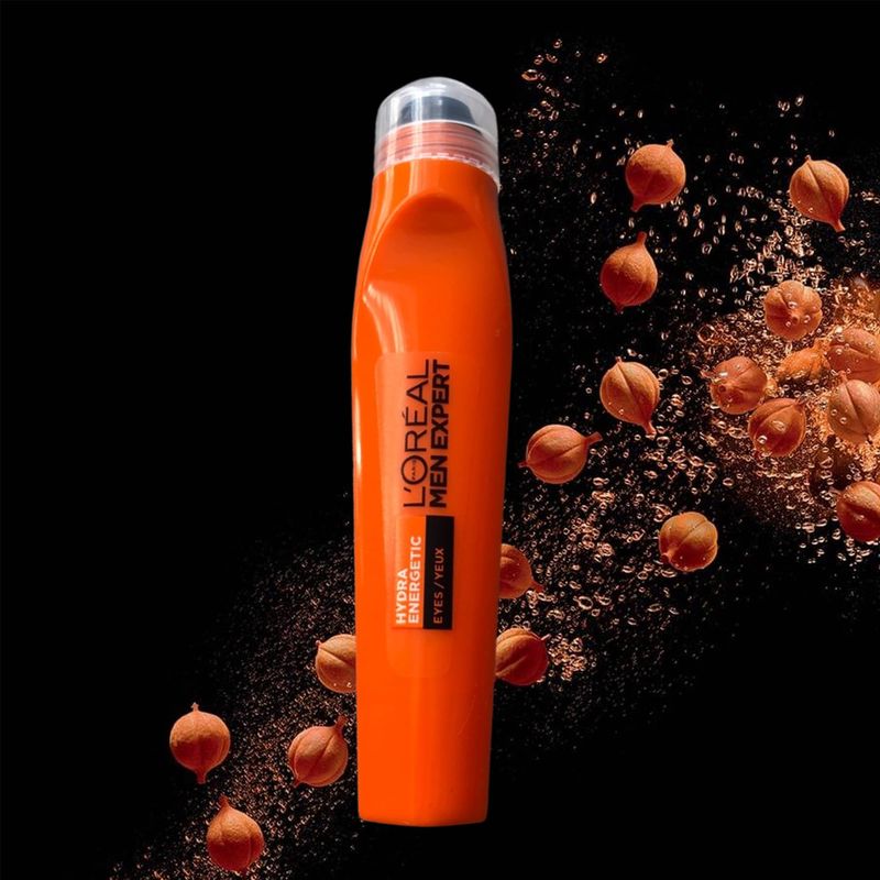 L'Oreal Men Expert Hydra Energetic Eye Roll-On, Multicolor, 10 ml