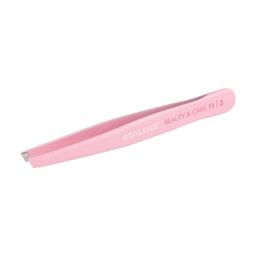 Staleks Eyebrow Tweezers BEAUTY &amp; CARE TBC-11/3 (Wide Slant)