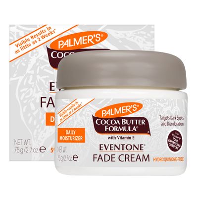 Palmer&#39;s Cocoa Butter Formula Eventone Fade Cream, Anti-Dark Spot Fade Cream with Vitamin E and Niacinamide, Helps Reduce Dark Spots &amp; Age Spots, 2.7 Ounce