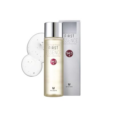 MIZON Skin Power Original First Essence 94.5% Galactomyces Ferment Beans Filtrate Booster Korean Skin Moisturizing Exfoliating Youth Recovery (210ml 7.10 Fl Oz)