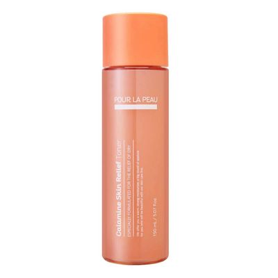 POUR LA PEAU Calamine Skin Relief Toner for Skin Calming, Sensitive Skin, Dry Skin 150ml / 5.07 fl.oz.