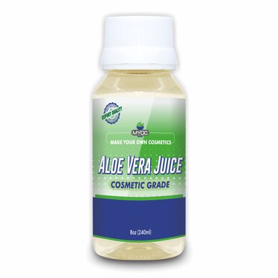 MYOC Beauty Boost Aloe Vera Juice - 240 ml (8.11 oz) - Tailored for Hair, Lotion, Cosmetics - Unlock the Versatility of Pure Aloe for Your Beauty Arsenal