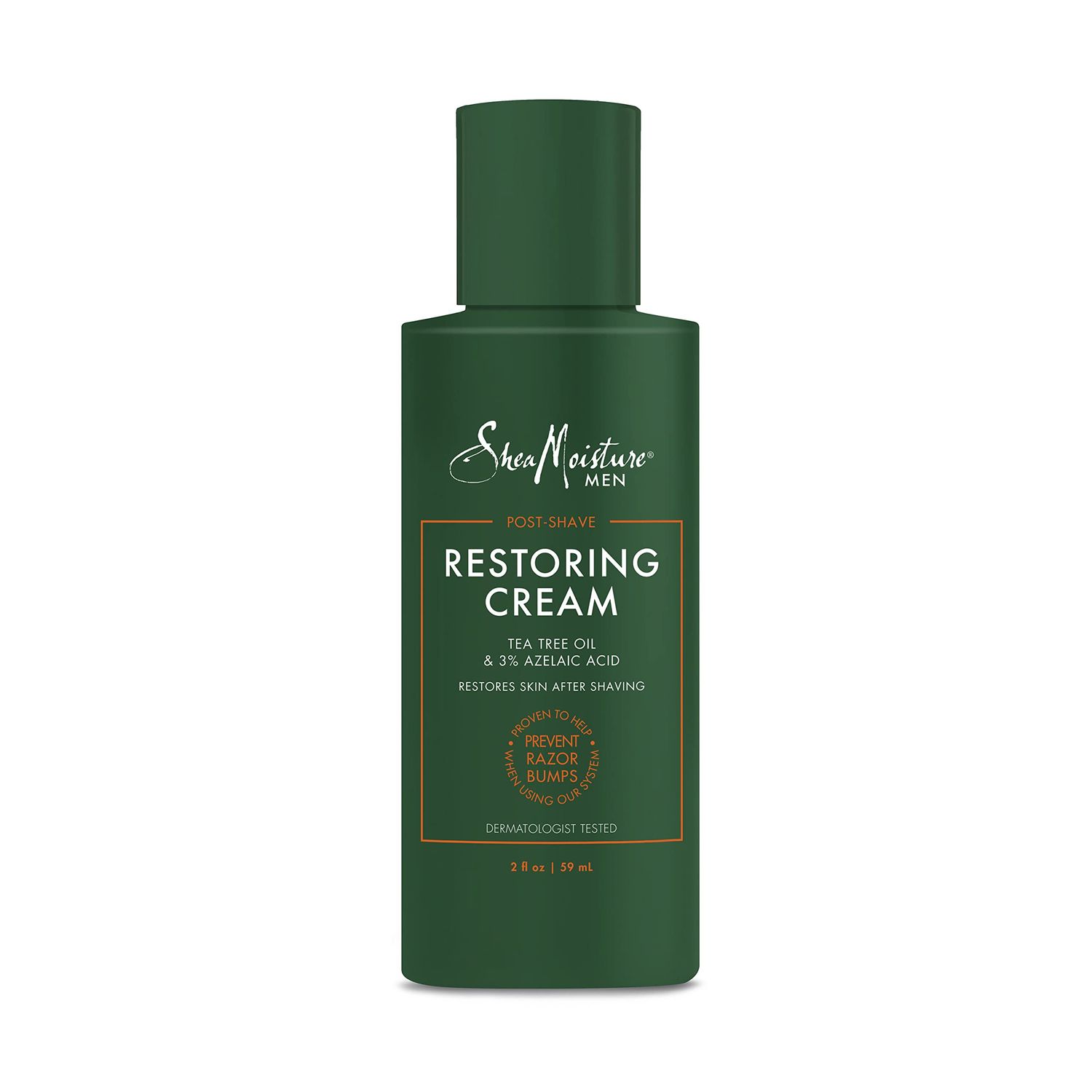 SheaMoisture Men After Shaving Cream For Reduced Irritation After Shaving Restoring Cream Dermatologist-Tested Skin Care Proven to Prevent Razor Bumps When Using Our System 2 oz