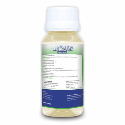 MYOC Beauty Boost Aloe Vera Juice - 240 ml (8.11 oz) - Tailored for Hair, Lotion, Cosmetics - Unlock the Versatility of Pure Aloe for Your Beauty Arsenal