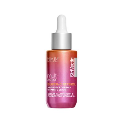 StriVectin Multi-Action Super-C Retinol Brighten &amp; Correct Vitamin C Face Serum with Acerola Cherry Extract, 1 Fl Oz