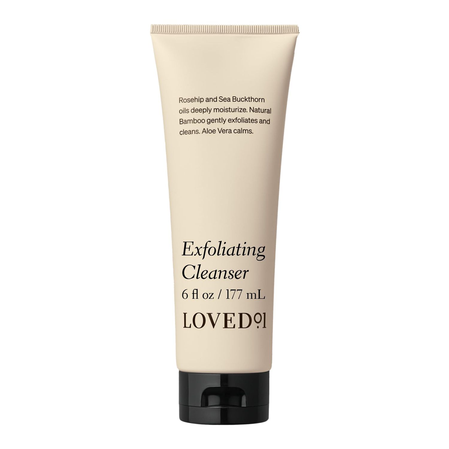 Loved01 Face &amp; Body Exfoliating Cleanser, John Legend Skincare, Hydrating &amp; Moisturizing Wash, Gentle Exfoliation, 6 oz