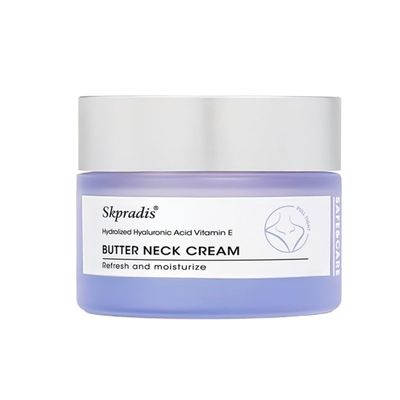 Neck Firming Cream,Tighten &amp; Lift Neck Firming Cream,4% Cupuacu Butter and Hydrolyzed Hyaluronic Acid,Anti-Aging Neck Creams With Pro-Active Repair Firming Complex,Suitable for All Skin Types 1.7 oz