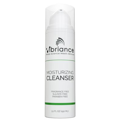Vibriance Moisturizing Face Cleanser, 5.1 fl oz - Ultra-Hydrating Facial Wash for Women, Normal to Dry Skin - Sulfate and Paraben-Free - Removes Makeup, Impurities