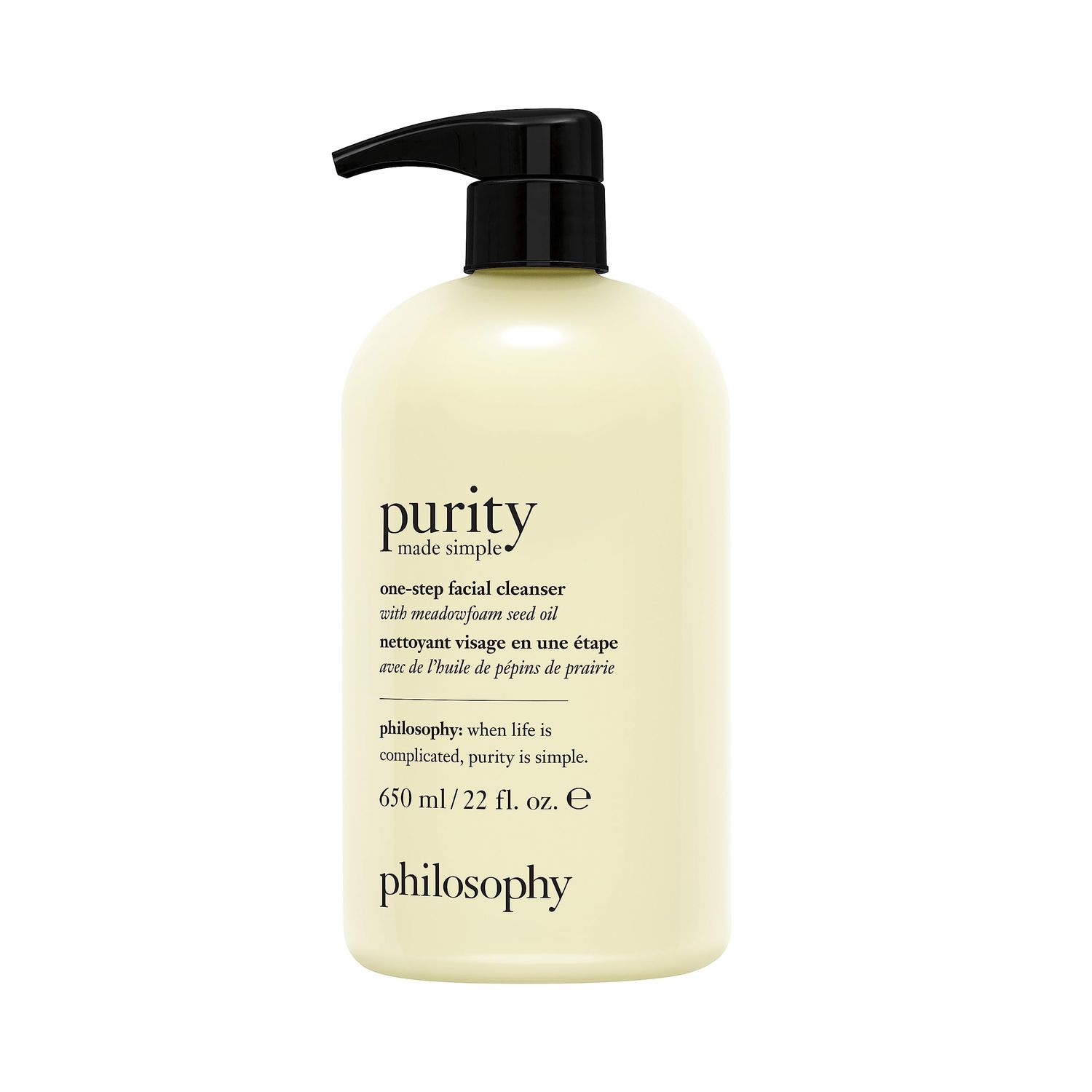 philosophy Purity Made Simple One-Step Facial Cleanser, 22 oz