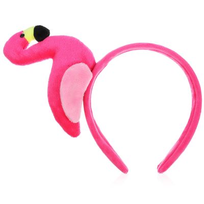 IMIKEYA Flamingo Hair Band Party Headband Costume Headband Flamingo Headpiece Skincare Headband Flamingo Party Decor
