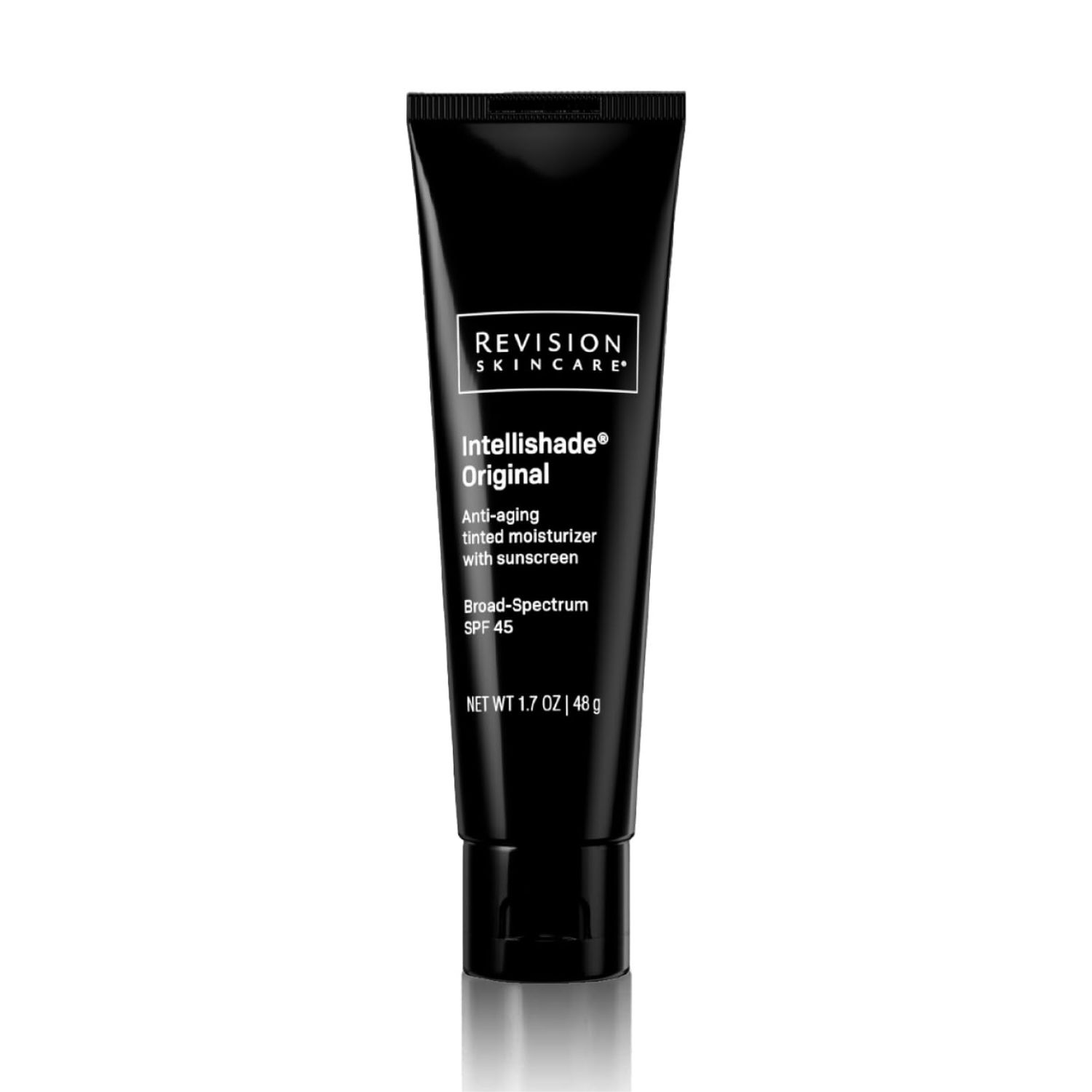 Revision Skincare Intellishade Original, Anti Aging Tinted Daily Moisturizer with SPF, Anti Wrinkle with Peptides and Vitamin C, 1.7 oz