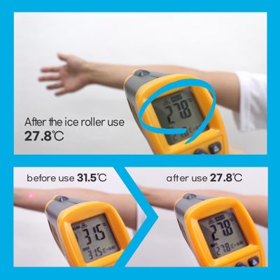WITHWELL Korean Face Massager Ice Roller for Face and Eyes - Premium Quality, Smooth &amp; Soft Skin Care Beauty Product with Soothing Effects