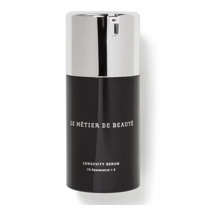 MTIER Longevity Serum Makeup Primer, Antioxidant-Rich Base for Lasting Makeup, Anti-Aging, Resveratrol, Moisturizes, Luminous Finish (1.7 fl oz)