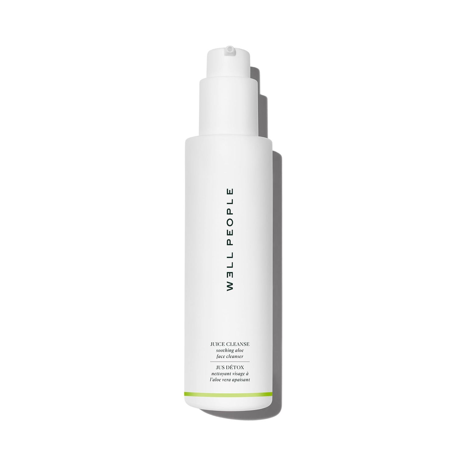Well People Juice Cleanse Soothing Aloe Face Cleanser, Nourishing Gel-based Cleanser For All Skin Types, Softens &amp; Hydrates Skin, Vegan &amp; Cruelty-free