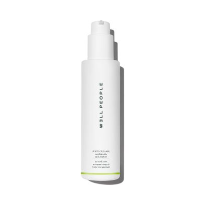 Well People Juice Cleanse Soothing Aloe Face Cleanser, Nourishing Gel-based Cleanser For All Skin Types, Softens &amp; Hydrates Skin, Vegan &amp; Cruelty-free