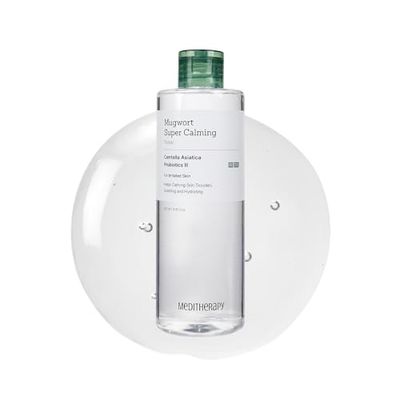 Mugwort Super Calming Toner - Korean Hydrating Toner for face, Purifying Mugwort Essence, Soothing, Calming, Refreshing Facial Toner for Oily, Dry, and Sensitive Skin, Daily Skin Care, 8.45 fl.oz
