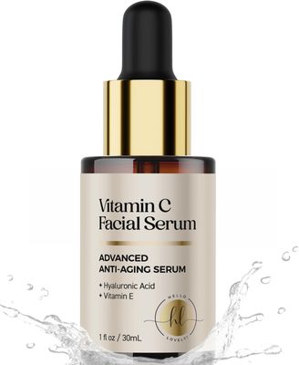 Vitamin C Face Serum - Anti Aging Facial Skin Serum with Vitamin C, Hyaluronic Acid, Vitamin E &amp; More, Brightening Serum for Dark Spots, Fine Lines &amp; Wrinkles, Face Serum for Skin Care - 1 Fl Oz