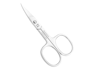 ZIZZLON Eyebrow Scissors for Women - Facial Hair Small Grooming Scissors for Men and Women - Professional Stainless Steel Scissors for Eyebrows, Nose Hair, Mustache, Beard, Eyelash, Dry Skin