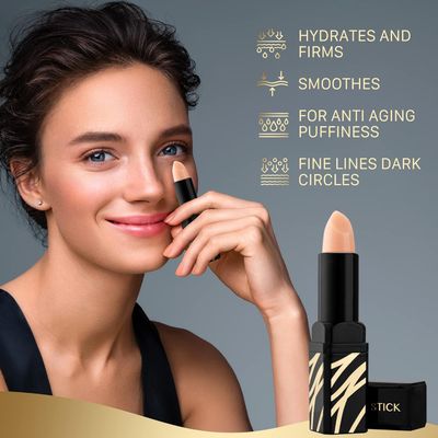 RONKIE Caffeine Eye Cream for Dark Circles: Caffeine Eye Stick - Smooth Fine Lines and Hydrate Eye Area