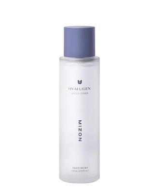 MIZON Hyalugen Water Toner for Deep Hydration and Better Skin Texture with Marine Collagen and Hyaluronic Acid Total Care Korean Skincare(4.39 oz)