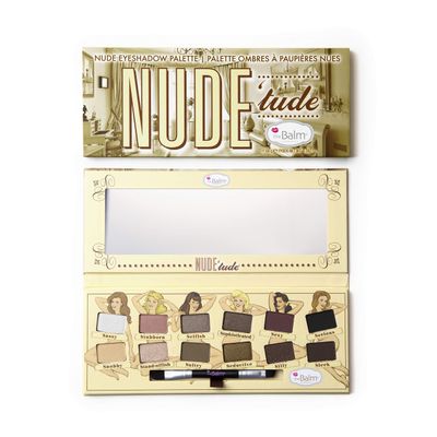 theBalm NUDE &#39;tude Eyeshadow Palette, Naughty, 12 Neutral Shades
