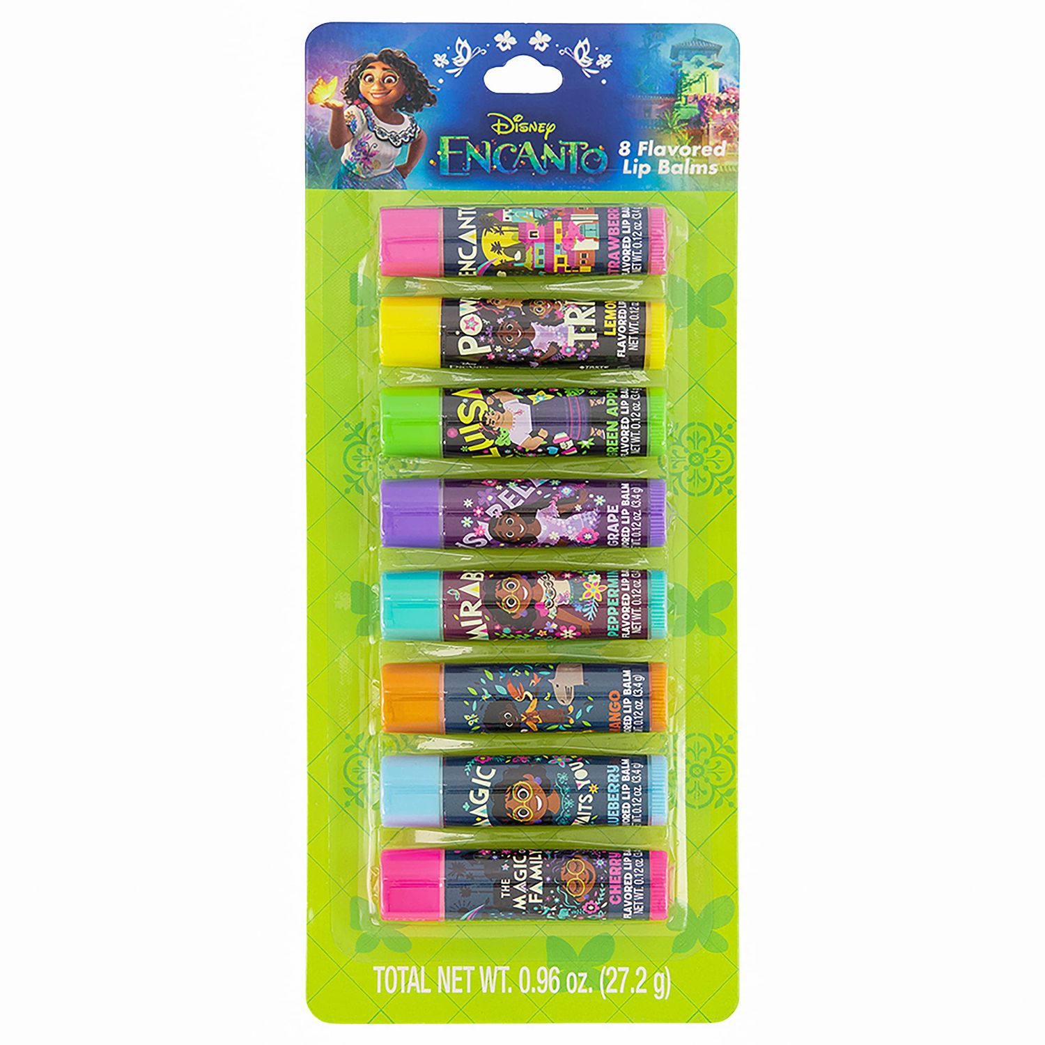 VORAGA Encanto 8 Pack Lip Balm, 8.0 Fl Oz