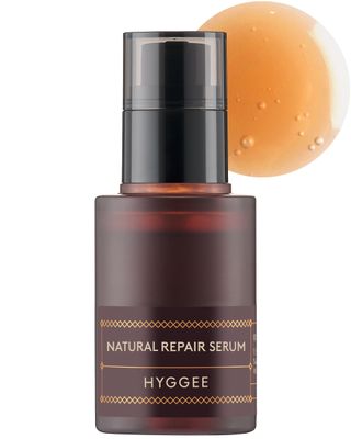 HYGGEE Natural Repair Serum - Hydrating &amp; Nourishing Face Serum with Ginseng Extract - Antioxidant &amp; Rejuvenating - Highly Concentrated Formula for Night Treatment - Skin Irritation Free, 1.01 fl.oz.