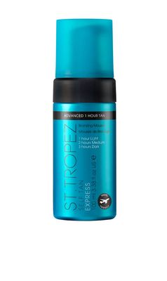 St.Tropez Self Tan Express Mousse, Fast Acting Fake Tan, Develops in 1-3 Hours, Streak-Free Finish, Vegan, Natural &amp; Cruelty Free, 3.4 Fl Oz