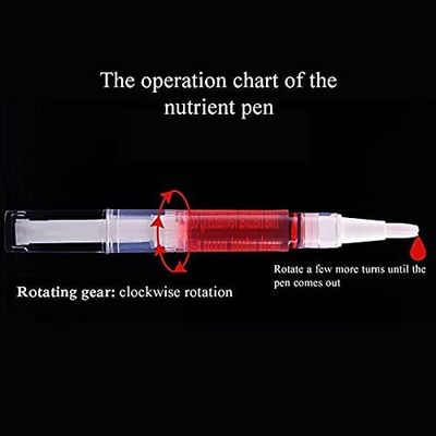 SULLMAR 12Pcs Nail Cuticle Oils Nail Nutrition Oil Pen Nail Nourishment Pens Cuticle Revitalizer for Agnail Nourish Skin Nail Care