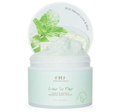 Lime So Fine Foaming Body Polish