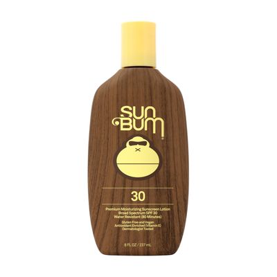 Sun Bum Original SPF 30 Sunscreen Body Lotion | Broad Spectrum Moisturizing Sunblock with Vitamin E | Hawaii 104 Act Compliant (Octinoxate &amp; Oxybenzone Free) | 8 oz