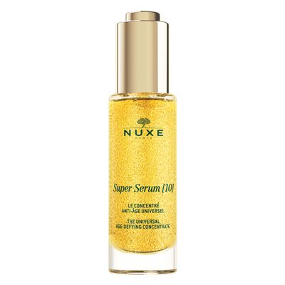 NUXE Super Serum [10] - Anti Aging Care with Hyaluronic Acid and Niacinamides. Correction of Wrinkles, Fine Lines, Firmness &amp; Dark Spots, 1 Fl Oz