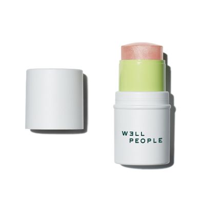 Well People Supernatural Stick Highlighter, Highlight Stick For Hydrated, Dewy Skin, Use On Lips, Cheeks &amp; Eyelids, Vegan &amp; Cruelty-free, Rose Glow