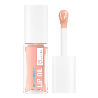 Neutrogena Hydro Boost Tinted Lip Oil with Hyaluronic Acid, glossy lip oil designed to hydrate &amp; nourish lips while bringing out their natural color, Light Pink, .2 oz