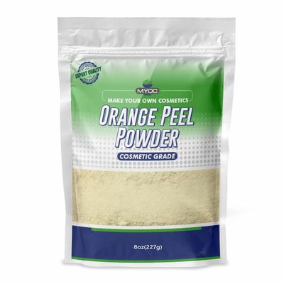 MYOC Orange Peel Powder- 227 Gram (8oz) | Pure &amp; Natural Orange Peel Powder for Skin Care| No Added Preservative | Best Diy Face Mask Ingredient | Rich in Vitamin C| Orange Peel Powder for Hair