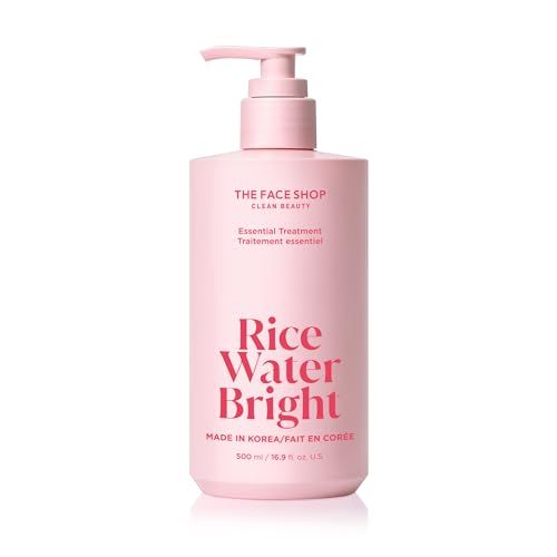 THE FACE SHOP Rice Water Bright Essential Treatment, Rice Protein Conditioner with Shea Butter for Dryness, Anti-Hair Loss, Korean Treatment for Breakage &amp; Split Ends, Breakage Control, Sulfate Free