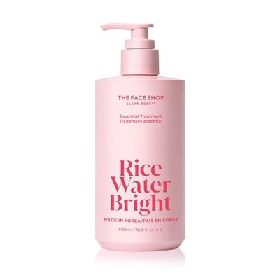 THE FACE SHOP Rice Water Bright Essential Treatment, Rice Protein Conditioner with Shea Butter for Dryness, Anti-Hair Loss, Korean Treatment for Breakage &amp; Split Ends, Breakage Control, Sulfate Free