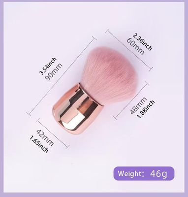 NaYiissi Makeup Blush Brushes for Cheeks, Travel Size Face Powder Brush for Loose Powder, Fluffy Foundation Brush for Face, Kabuki Brush for Mineral Powder Contouring Cream or Liquid Cosmetics